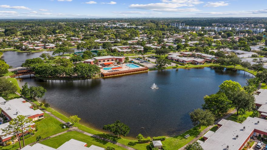 Charming 1-bedroom, 1-bath condo in the desirable 55+ community of Covered Bridge in Lake Worth. New washer and dryer. Bright and inviting, offering comfortable living in a peaceful, active adult setting. Enjoy resort-style amenities including two heated pools, tennis and pickleball courts, bocce, shuffleboard, billiards, library, walking trails, and a clubhouse with social activities. Cable and internet included.