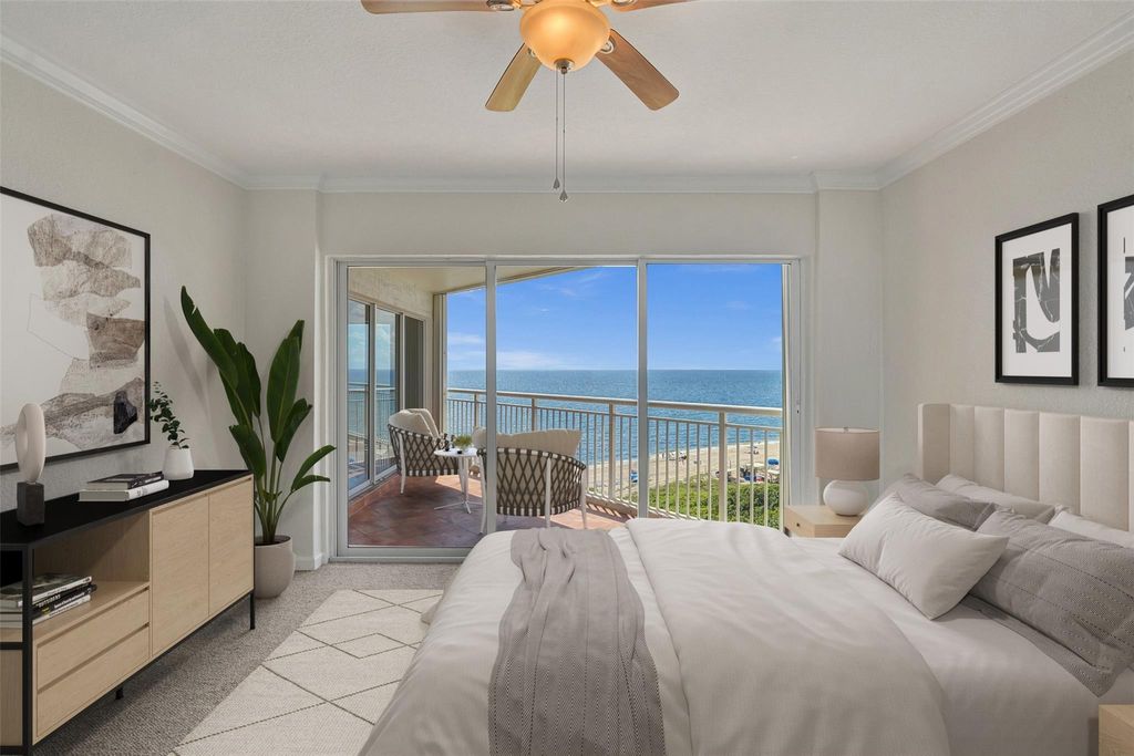 Photo of 710 N Ocean Bl Blvd #910, Pompano Beach, FL 33062 (MLS # F10542106)