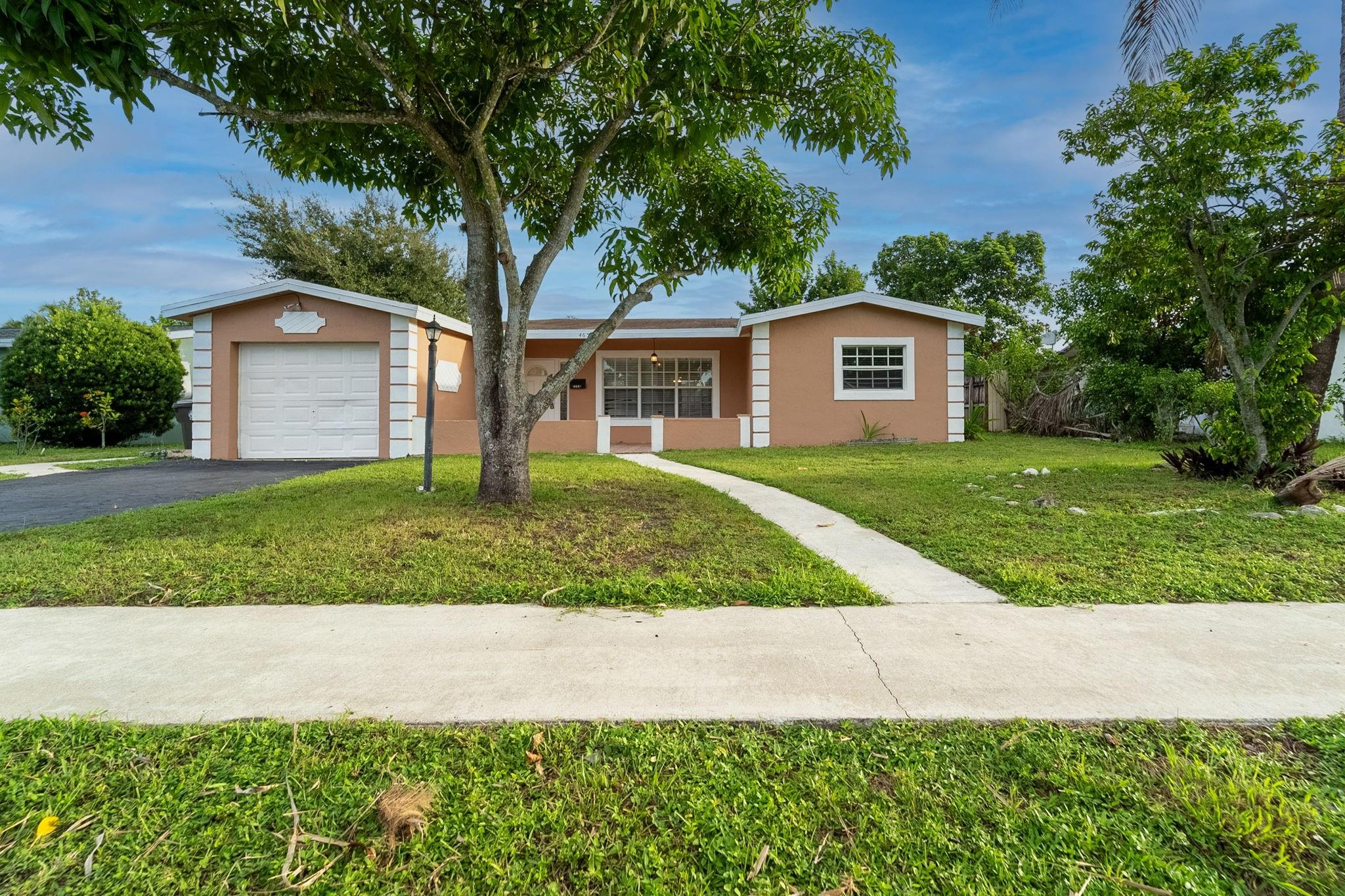 This 1-story home features 3 bedrooms, 2 bathrooms, and a 1-car garage. Enjoy a private pool and fenced backyard, perfect for relaxing or entertaining. The kitchen includes a pantry for extra storage, and one or more photos may have been virtually staged to showcase the home’s potential. Schedule a showing today!