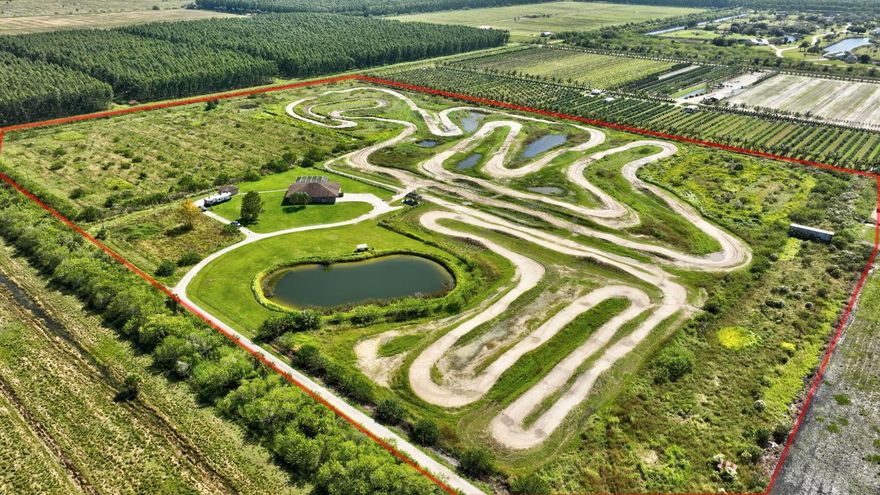 UNIQUE PROPERTY IN FORT PIERCE, FL. 
CURRENTLY BEING USED AS A MOTOCROSS AIRBNB, ZONED AG-5, RESIDENTIAL, BRING ALL YOUR TOYS AND FARM ANIMALS ! 31.5 ACRES. 
4-BED / 3-BATH / 1-CAR GARAGE / HEATED POOL HOME, ADDTL. GARAGE IN BACK TO STORE THE TOYS ! MANY UPGRADES TO THE PROPERTY. 
**DO NOT ENTER PROPERTY WITHOUT OWNER / AGENT, TENANT OCCUPIED, CHECK DOCUMENTS FOR ADDTL. INFO.