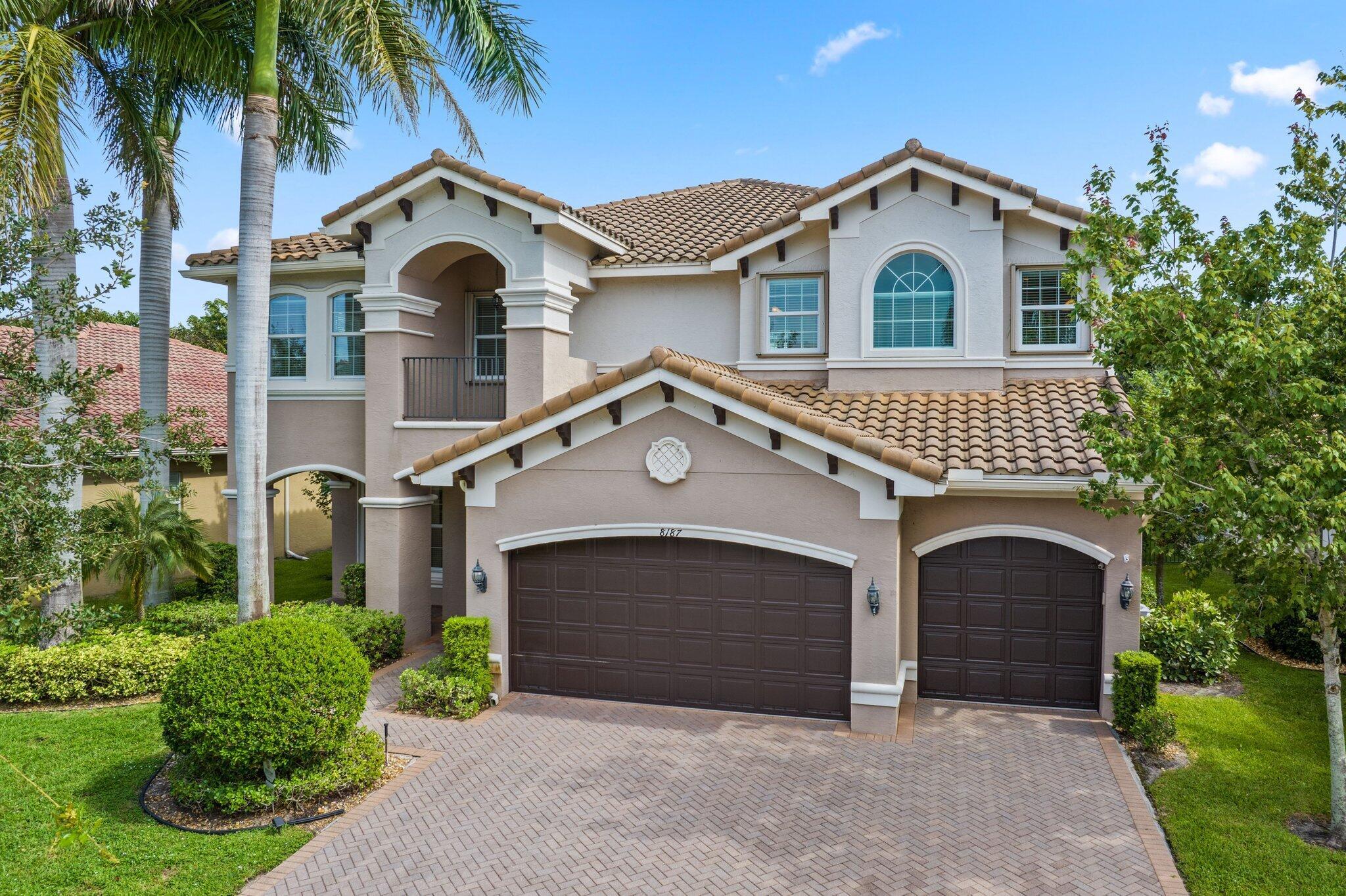 Welcome to this breathtaking 6-bedroom, 5.5-bath estate with a spacious game room and a 3-car garage, perfectly designed for today's modern lifestyle. The expansive open floor plan is highlighted by a gourmet kitchen featuring 42'' cabinetry, granite countertops, a center island, stainless steel appliances, walk-in pantry, high-hat lighting, and a cozy dining nook--ideal for everyday living and entertaining.The luxurious primary suite is a private retreat, offering a covered veranda, coffered ceilings, dual walk-in closets, and a spa-inspired bathroom with vaulted ceilings, dual vanities, a walk-in shower, and a relaxing garden tub. Step outside to your personal backyard oasis, complete with a sparkling pool--perfect for entertaining or unwinding in total privacy.