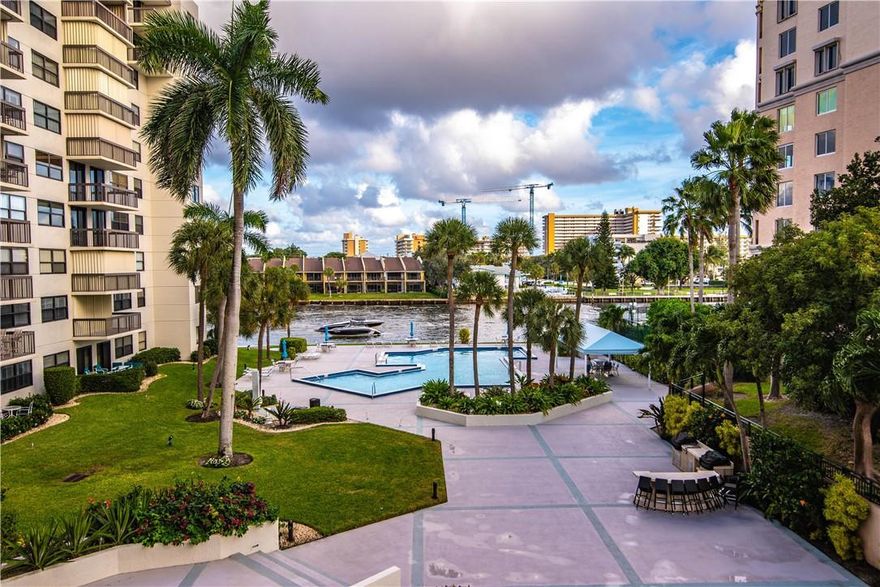 Beautiful 2 Bedroom 2 Bath Condo just two blocks away from the beach, few steps from a marina, updated kitchen. The Voyager Condo is a very well run building with oversized pool, exercise room, community room, saunas, plenty of parking spaces. Balcony faces Intracoastal Water way. Washer & Dryer inside unit. This building has fire sprinkler system! & 24 hour 7 day Security. Indoor Garage Parking.2 Dogs Allowed under 25LB, Allowed.