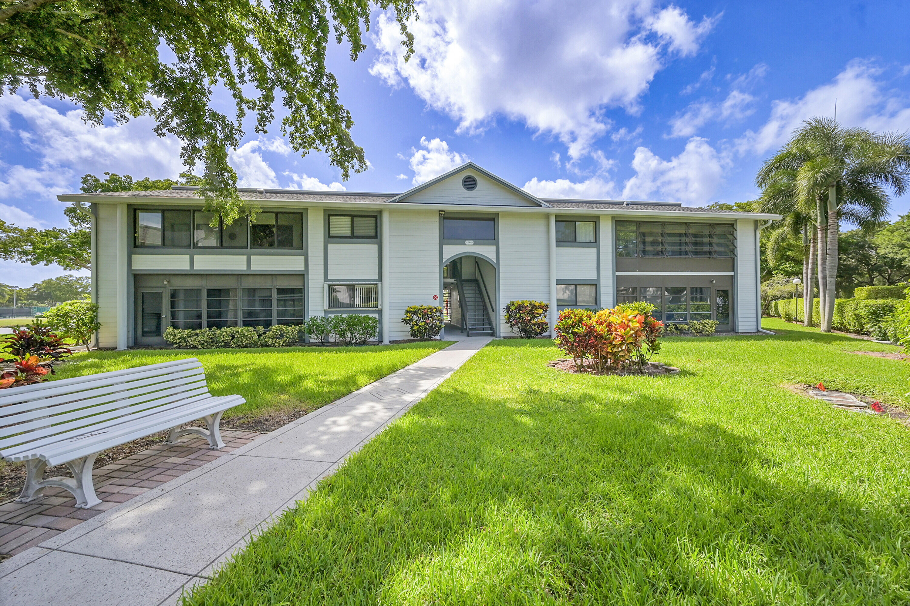 Turnkey Seasonal or Annual Lease - Internet & Cable Included!Enjoy low-maintenance living in this ground-floor waterfront condo, located just steps from the clubhouse and Olympic-size heated pool in the sought-after 55+ community of Lakes of Delray. Offered furnished or unfurnished, this spacious 2-bedroom, 2-bath unit is available annually at $1,700/month or seasonally (4+ months) at $2,300/month. Interior features:: A light-filled layout with an enclosed garden patio& Full-size washer & dryer inside unit. Both bedrooms offer walk-in closets and en suites. Resort-style amenities include: Heated pool, spa, hot tub,8 pickleball courts, tennis, shuffleboard, BBQ area, car wash,24/7 gated security.