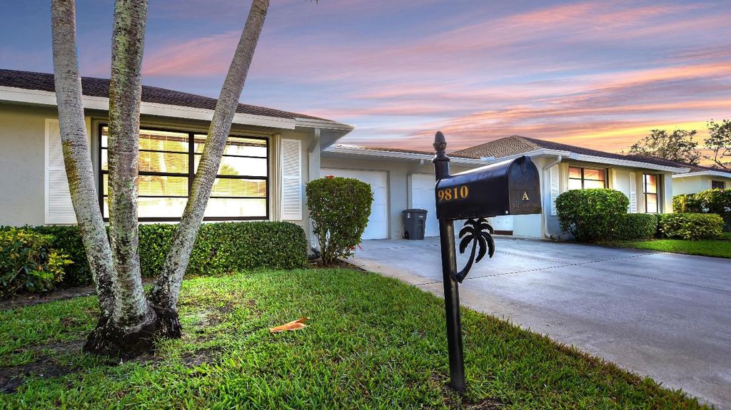 Photo of 9810 Walnut Tree Way #A, Boynton Beach, FL 33436 (MLS # R11063679)