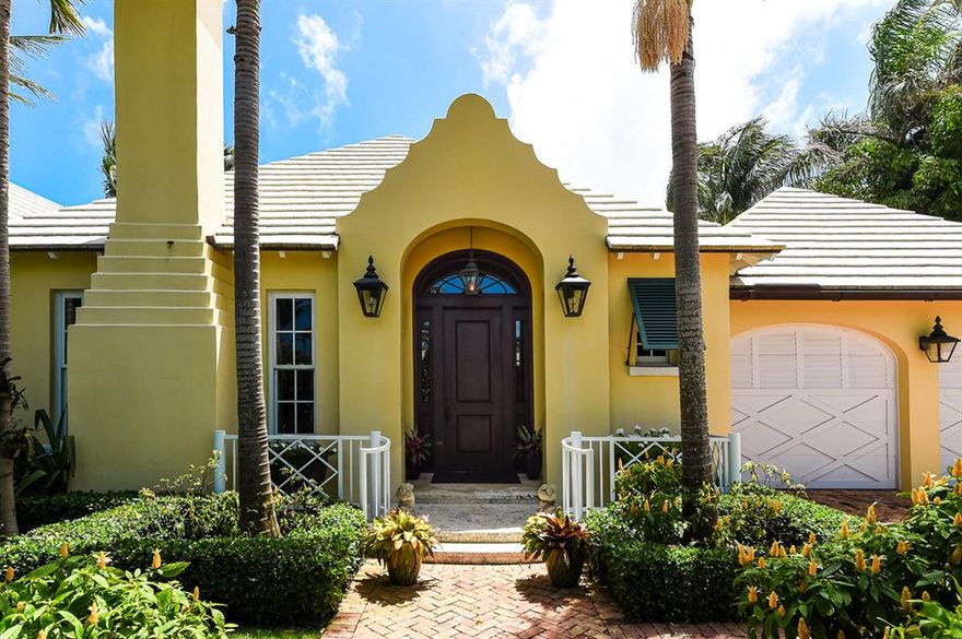 Stunning, Amanda Lindroth designed one story Bermuda custom finished 5 bedroom/6.5 bathroom + den on large lot in the near North End. Gorgeous outdoor covered loggia perfect for entertaining and tropically landscaped pool area. Close to the beach and with the perfect floorplan, this home has it all! Features include: Crestron system, smart house with security cameras/alarm, stone/hardwood floors, 3 gas fireplaces, invisible speakers, full house generator, & Hybrid Kalamazoo Grill. Asking $8.5M