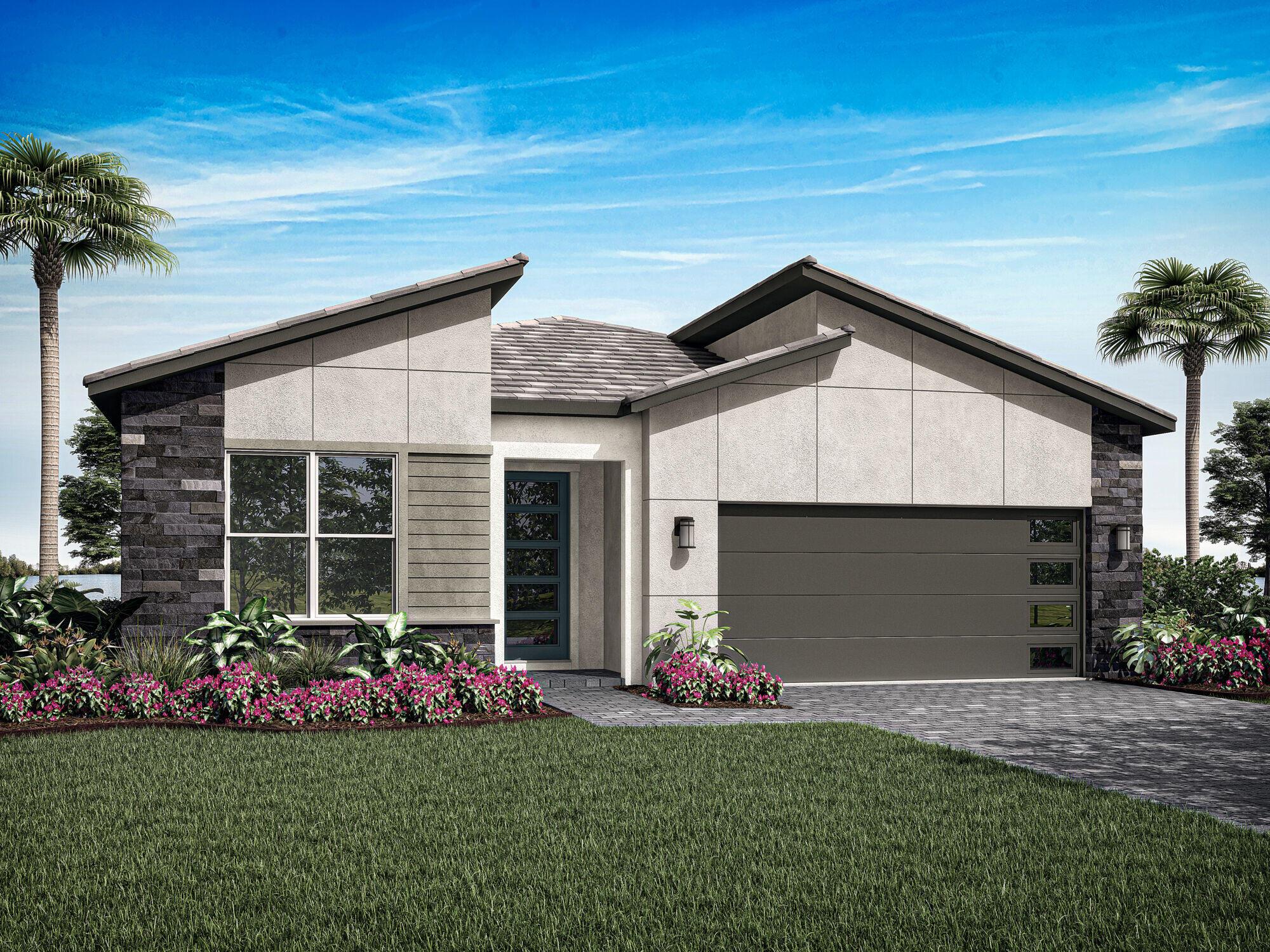 The Meridian is a 2,264 sq. ft. 1-story home that offers 4 bedrooms, 3 baths and a 2-car garage. This thoughtfully designed home welcomes you through the gorgeous foyer into an open floorplan with the spacious kitchen, island with breakfast bar and Great Room are at the center of attention. Bedroom 2, 3 and 4 all feature an adjacent full bath, while the owner's suite at the back of the house has a walk-in closet inside its luxurious, private bath.