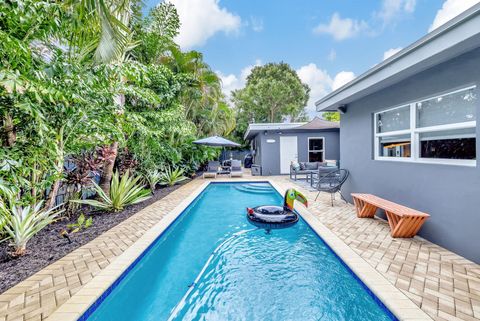 A home in Wilton Manors