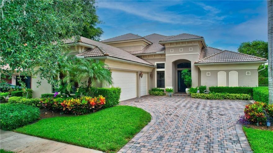 Beautiful Estate Home. 5 BR/4 bath renovated in highly desirable Casa Bella. 3 car garage, hurricane impact windows in the front and upstairs, panels for the back. Open floor plan with plenty of natural lighting and high ceilings in the family room. Travertine and vinyl wood floors throughout. On the first floor is an Oversized master bedroom and bathroom with his and her walk in custom built closets, First floor also has additional 2 bedrooms and 2 bathrooms great for a multigenerational family. On the second floor has 2 bedrooms, 1 bath and large loft for an office, playroom, movie room, etc. Casa Bella is zoned for Boca schools- Calusa elementary, Omni Middle and Spanish River.
