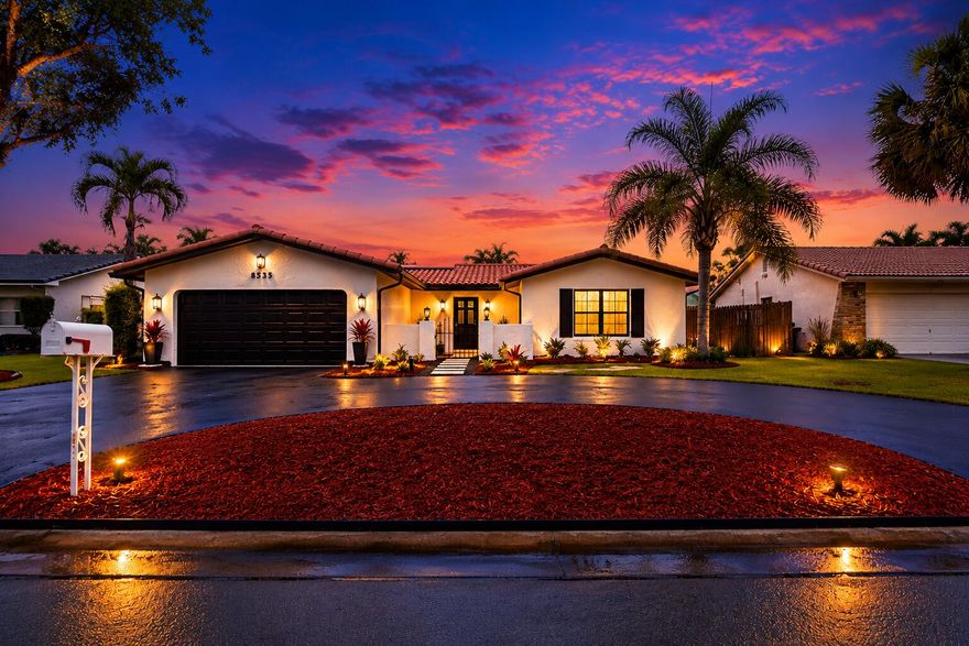 Fully remodeled 4-bedroom, 2-bathroom single-family home featuring modern upgrades throughout! This move-in ready property offers a brand new kitchen with updated finishes and stainless steel appliances, beautifully renovated bathrooms, impact windows and doors, a 2024 A/C system, and a 2024 tile roof for peace of mind. Additional upgrades include a solar water heater and a full-house generator system capable of powering the home when needed. Spacious layout with plenty of natural light, perfect for comfortable living and entertaining. Conveniently located near shopping, dining, schools, and major highways. No HOA! A rare opportunity to own a truly turnkey home with all the major updates already completed!