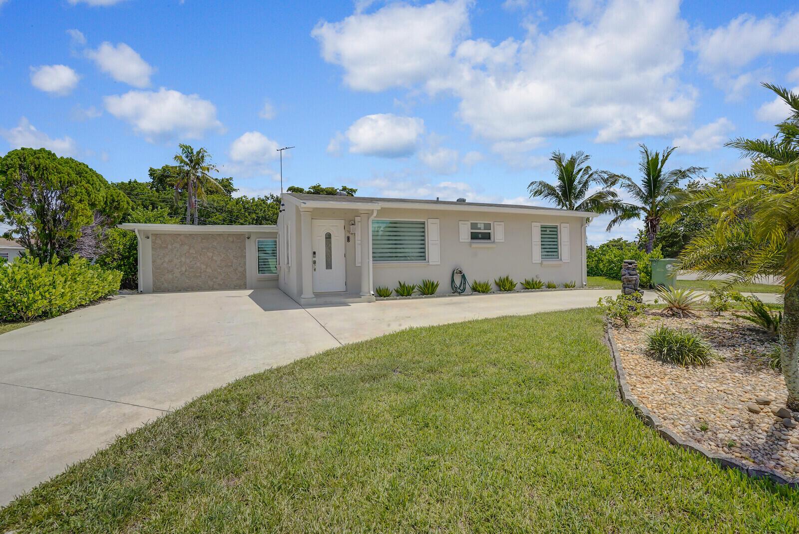 Welcome to 3103 Frost Road, a beautifully renovated home that perfectly blends modern upgrades with versatile living. This property offers exceptional value with a fully updated interior, impact windows throughout, and brand-new plumbing for peace of mind.Inside, you'll find a spacious layout highlighted by a newly added master suite featuring a private bathroom and upgraded air conditioning system, creating a true retreat within the home. With this addition, the property now offers 1,333 sq ft under air, maximizing comfort and functionality. High-quality finishes and thoughtful details are found throughout, giving every space a fresh and elegant feel.