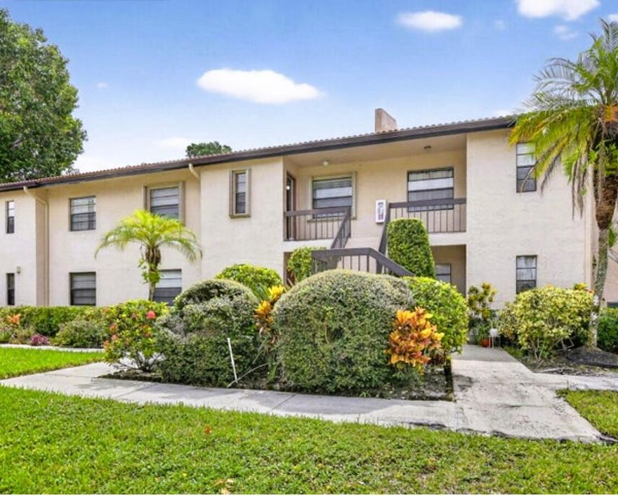 MODERNIZED, SPACIOUS, GATED, FULLY FURNISHED SECOND-LEVEL CONDO WITH TWO BEDROOMS AND TWO FULL BATHS PROFESSIONALLY RENOVATED AWAITS YOU IN BOCA LAGO! ONE OF THE MOST SPECTACULAR NON-MANDATORIES COUNTRY CLUB & GOLF COMMUNITIES IN BOCA RATON! FRESHLY PAINTED, UPDATED KITCHEN WITH STAINLESS STEEL APPLIANCES, PANTRY CLOSET & AMPLE STORAGE. LIVING AND DINING AREAS FEATURE CROWN MOLDING & NEW VINYL PLANK FLOORING. BOTH UPDATED BATHROOMS HAVE WALK-IN SHOWERS, DOUBLE SINKIN MASTER BATH & HUGE MASTER BED WITH ABUDANTE CLOSET SPACE. ENJOY THE CONVENIENCE OF AN IN-UNIT WAHSER AND DRYER.  THE SPACIOUS LIVING AREAS LEADS TO A HUGE PATIO OVERLOOKING A SECLUDED RESERVE WITH SCENIC VIEWS! THE VISTA HAS THEIR OWN POOL/JACUZZI/COMMUNITY ROOM. Golf/CC membership available but not required at Boca Lago C.C.