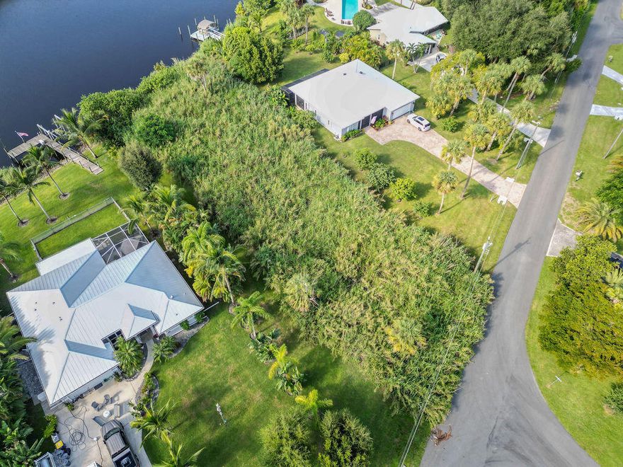 Build your waterfront home in the quite Fernwood Forest neighborhood of Indiantown. This lot is nearly a half acre of high and dry land with Ocean access in the growing Village of Indiantown located in West Martin County. Roughly only 30min to West Palm Beach, 15min to Interstate and 30min to enjoy the beach.