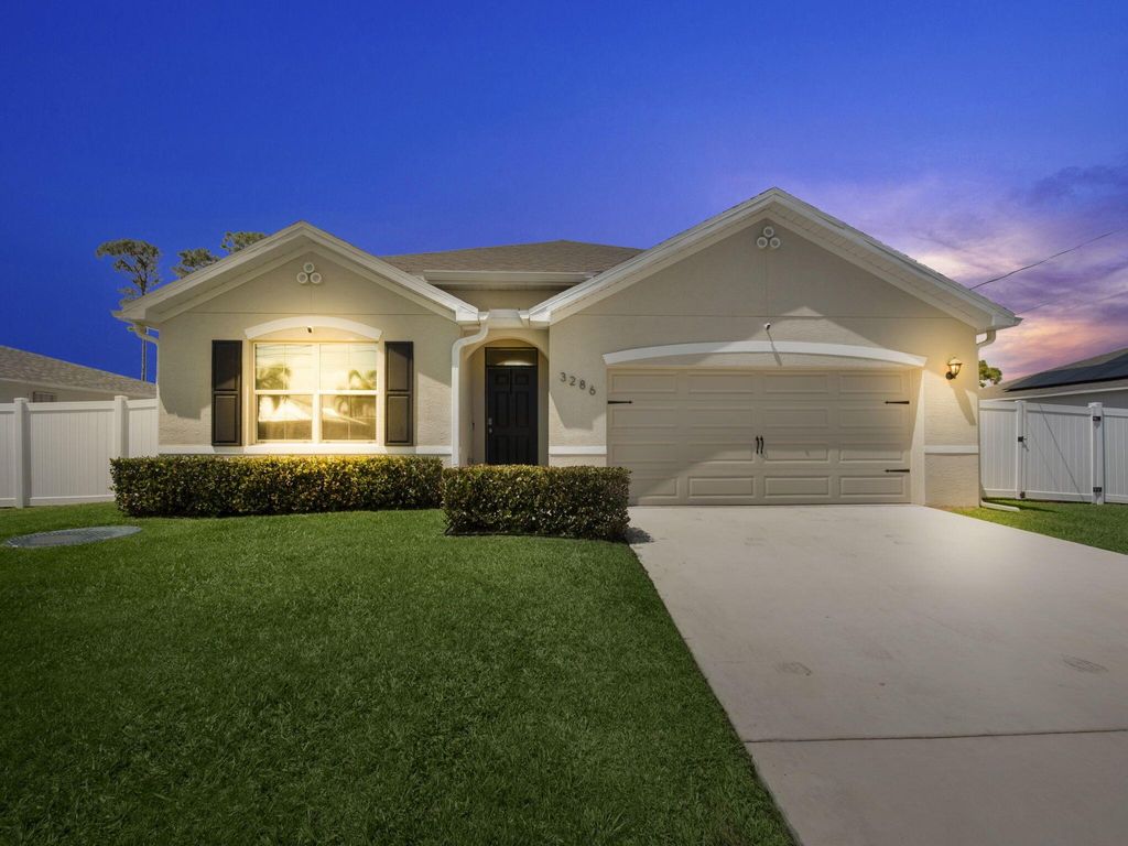 Photo of 3286 SW Martin Street, Port Saint Lucie, FL 34953 (MLS # R11077982)