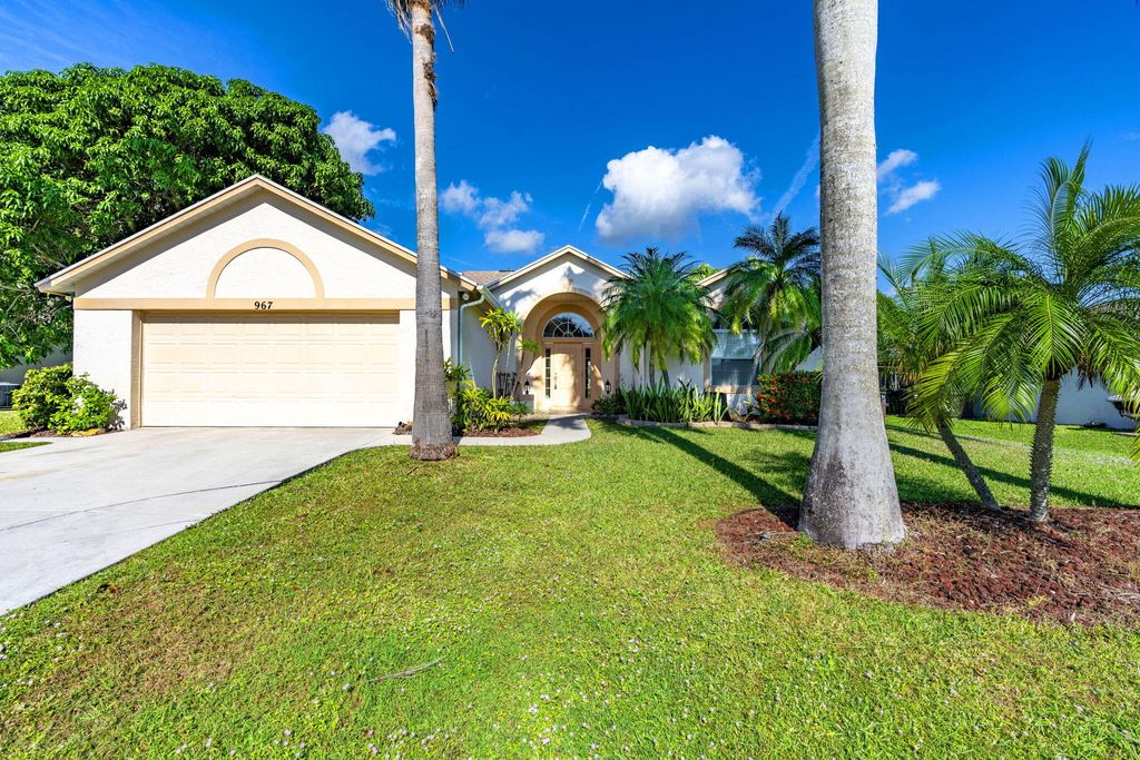 Photo of 967 SE Browning Avenue, Port Saint Lucie, FL 34983 (MLS # R11149600)