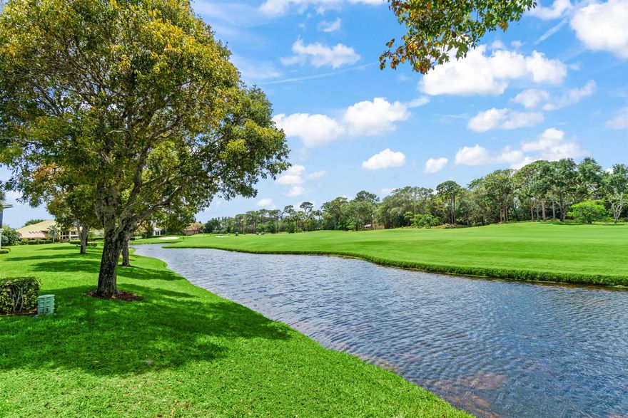 TOP OF THE LINE SEASONAL POLO CLUB RENTAL - INCLUDES GOLF  - Step into this beautiful seasonal rental, where natural light pours through large windows showcasing the beautiful golf course vistas. The modern kitchen is a true showstopper--fully renovated with ample cabinet space, sleek countertops, and stainless steel appliances. Enjoy casual meals in the charming eat-in breakfast nook or host elegant dinners in the formal dining area. The spacious living room flows seamlessly into a cozy den featuring a sleeper sofa, making it the perfect spot for movie nights or accommodating overnight guests. The primary bedroom is generously sized and includes a convenient desk area for working from home, a large walk-in closet, a serene ensuite bathroom with dual sinks, a roomy shower, a private ----->