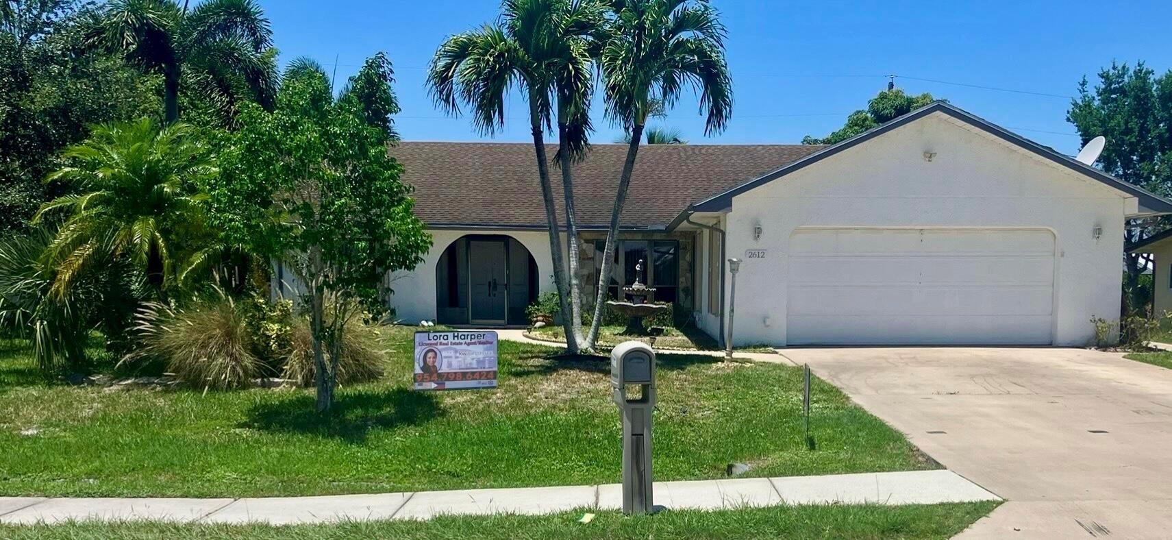 Charming 3Bedroom, 2 Bathroom home in Sandpiper-no HOA!Located right across Port saint Lucie Golf and Country Club. Features include split floor plan, Florida room and a0.23 acre lot with fenced yard. Solid home with good bones, nestled in a well-kept, quiet neighborhood. Port Saint Lucie is booming and continues to grow-perfect for buyers looking to move to FL or invest. Call now for more details.