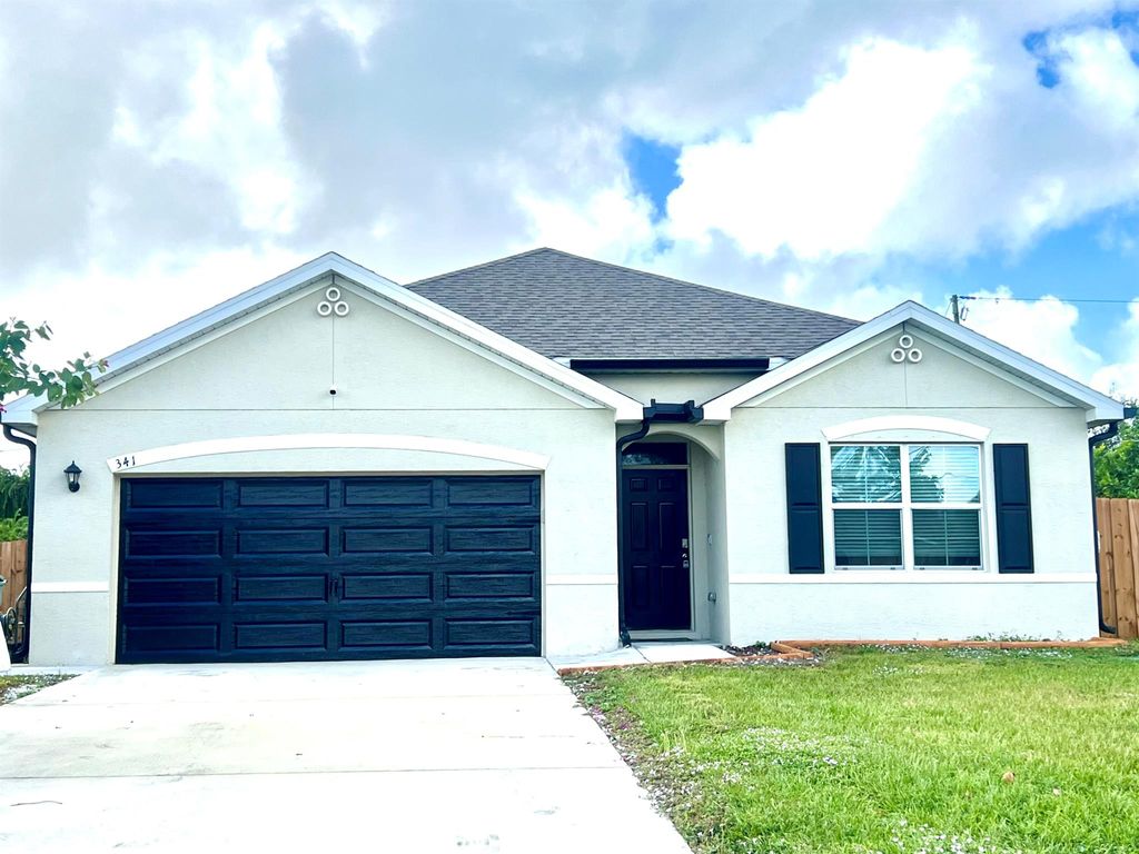 Photo of 341 SW Ridgecrest Drive, Port Saint Lucie, FL 34953 (MLS # R11045760)