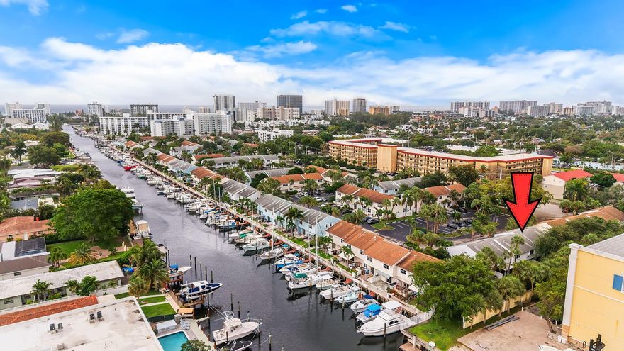 Well maintained and move in ready, this 2 bedroom, 2 bathroom, 1,018 sqft townhouse offers the ideal lifestyle for someone wanting to be close to everything and without the high HOA! Beautiful townhome in Sun Harbour Townhomes located in the heart of Pompano Beach. Enjoy the South Florida lifestyle with a prime location near the beach, Intracoastal Waterway, dining, shopping, golf, and major highways. This well-maintained residence offers spacious living areas, abundant natural light, and low-maintenance living in one of Pompano Beach's most desirable communities. DOCK SPACE AVAILABLE FOR RENT.  LOW monthly HOA covers water, sewer, trash, lawn & pool maintenance and reserves. Home features impact windows and doors throughout, 2024 AC, 2024 water heater, and 2005 roof. Perfect as a primary residence, vacation home, or investment opportunity. SAME DAY SHOWINGS AVAILABLE!