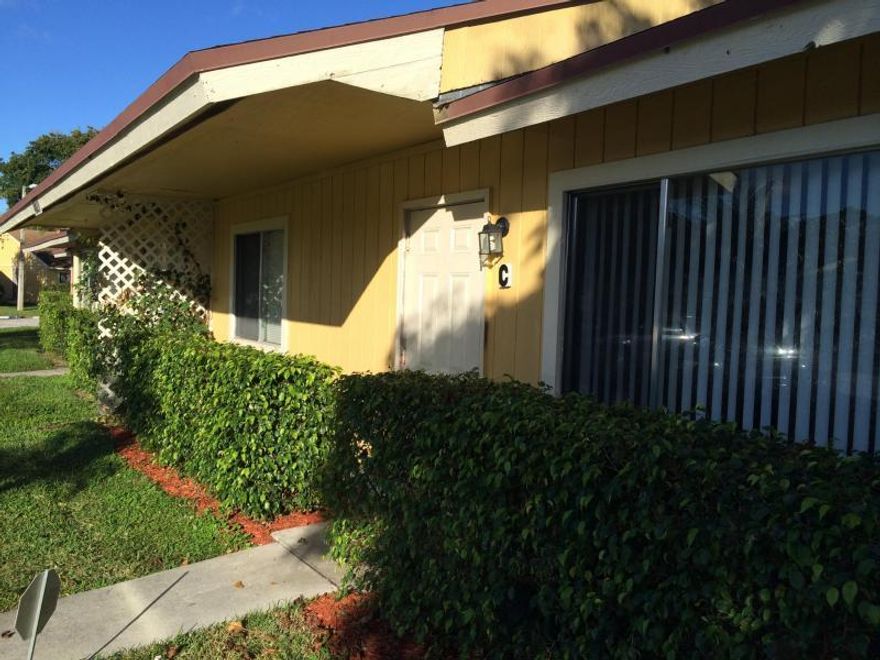 Amazing opportunity for an investment property in West Palm Beach!  3 bedroom 2 bathroom , 1st floor, condo, low HOA fee, upgraded flooring and finishes, family friendly community close to Palm Beach International, easy access to FL Turnpike and I-95.  Call today for more info!