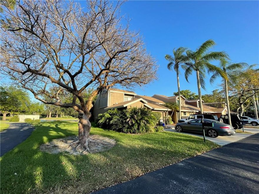 Coming Soon! 2-Bedroom, 2-Bathroom, 2-Story Townhome. Two Bedrooms Downstairs with Loft (potential 3rd bedroom) Upstairs. 1-Car Garage. Private End Unit Across from Pool. New AC and Water Heater Replaced in the last few years. Newer Roof! Beautiful Park-Like Surroundings and Canal/Water View out back. Screened Patio. Large Master Suite on 1st Floor. Open Kitchen/Living Room. Beautiful and Desirable Boca Raton Community "Timberwalk II" in Loggers Run Area. A-Rated Schools. Low Homeowners Association Fee includes Community Pool, Several Parks and Walking Trails. Very Quiet Neighborhood. Almost 1900 Square Feet Total. Showings Start in April. Please do not disturb current occupants until unit is ready to show.