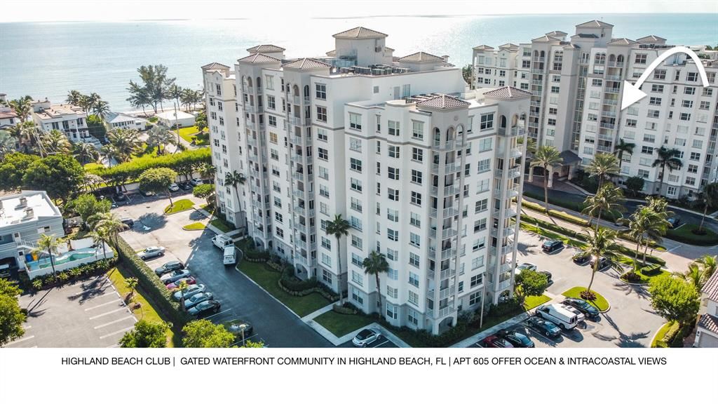 Photo of 3606 S Ocean Boulevard #605, Highland Beach, FL 33487 (MLS # R10761205)