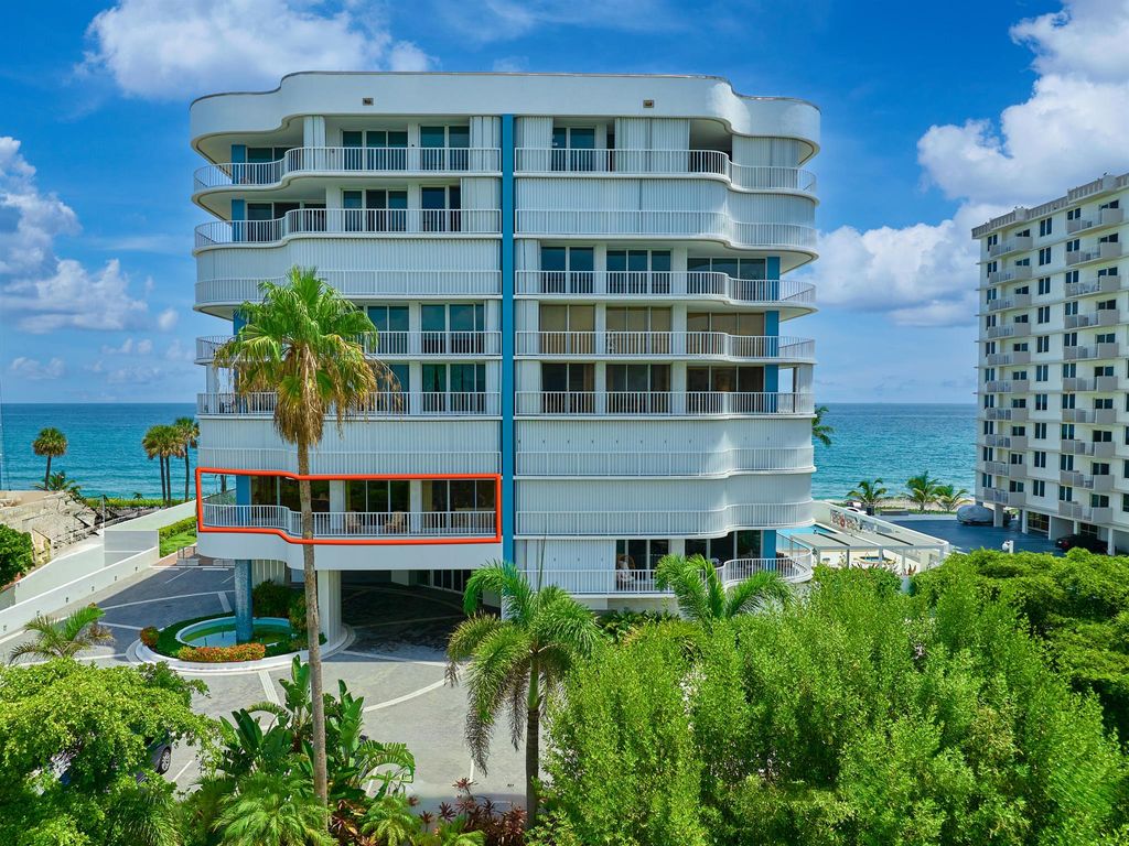 Photo of 3211 S Ocean Boulevard #403, Highland Beach, FL 33487 (MLS # R11103839)