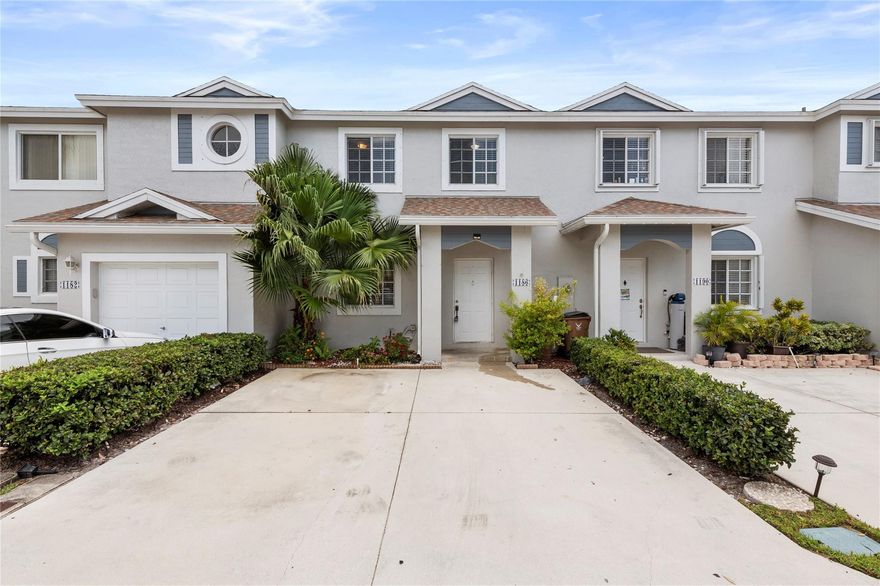 Lovely 3 bedroom, 2.5 bathroom townhome located in the 24 hour guard gated community of The Waterways. This home has laminate and tile flooring, no carpet. Two parking spaces directly in front of the unit. Full size washer and dryer located inside the unit. Large primary bedroom with a walk in closet. Resort Style Amenities include: 2 clubhouses, 2 swimming pools, fitness center, tennis court, pickle-ball court, basketball court, volleyball court, playground, BBQ, onsite management. Association allows renting immediately, 3 cats/dogs per household. The HOA covers Cable & Internet, Exterior Insurance (roof repairs and/or replacement, etc.), Landscaping (except for owner installed landscaping), Pest Control, and much more.