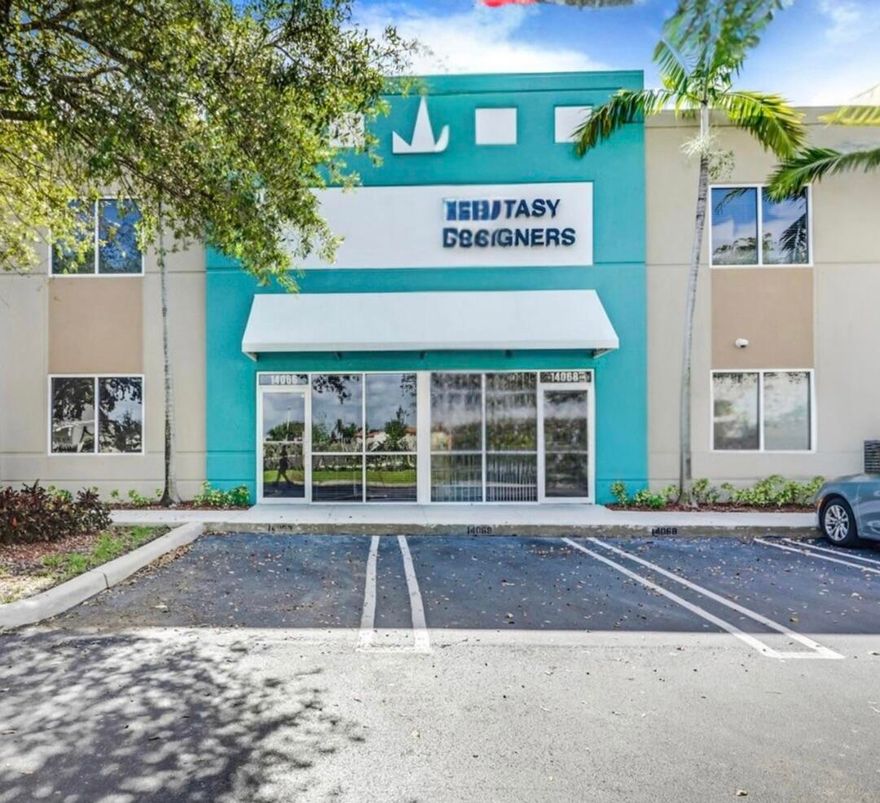 Rare opportunity to own a fully built-out commercial office/warehouse in Miami Lakes, now transformed into a professional recording & entertainment studio. This 2-story unit offers approx. 3,700 SF with 20-ft ceilings and features acoustically treated walls, insulated construction, acoustic ceiling system, and double-pane laminated acoustic glass for superior sound control. Designed for music recording, podcasting, video production, and content creation at a high level. Warehouse includes full sound insulation and a powerful 8-ton A/C system. Located in a quiet business park ideal for private clients. Features rear loading, fire sprinkler system, security cameras, CBS construction, and 8 parking spaces. A true turnkey creative space for professionals. Maintenance $518.03 monthly.