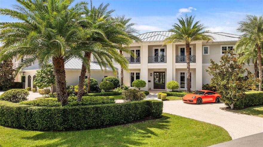 Established on a Premier widewater corridor just 5 minutes from the open ocean, this transitional waterfront estate offers exceptional scale, privacy, and yachting access in the niche enclave of Lighthouse Point. Featuring 9,329 SF under air and 13,000+ SF of total living and entertaining space, the residence includes 87’ of deepwater dockage, a 1,350-bottle wine lounge & tasting room, private elevator, 5 fireplaces, Enormous Primary Suite & all Ensuite Bedrooms. Chef’s kitchen with professional-grade appliances. Designed for hosting, the home showcases 3 alfresco cooking areas & covered lanais on both levels. A four-car garage with lift capability plus 12-car+ motor court completes this rare 17,000 SF Estate. Perfect for buyers seeking waterfront lifestyle and presence without acreage !
