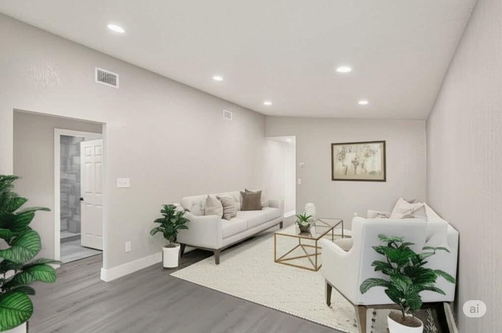 Turnkey perfection in gated El Prado by the Lake! FULLY upgraded 3-bed, 2-bath home checks every box: NEW ROOF, NEW hurricane impact doors, windows & sliders, NEW A/C, and NEW tankless water heater—peace of mind, security, insurance savings. NEW designer kitchen shines: quartz countertops, soft-close cabinetry, custom island, stainless steel appliances. Both bathrooms have been beautifully remodeled with frameless showers, modern vanities, and premium finishes. You’ll love the luxury vinyl plank floors, LED lighting, knockdown ceilings, and fresh paint throughout. Enjoy a large fenced yard for outdoor living plus community perks including 24/7 security, pool, basketball, and playground. Low HOA and a prime location near shopping, dining, major highways—don’t wait, this one is a must-see!