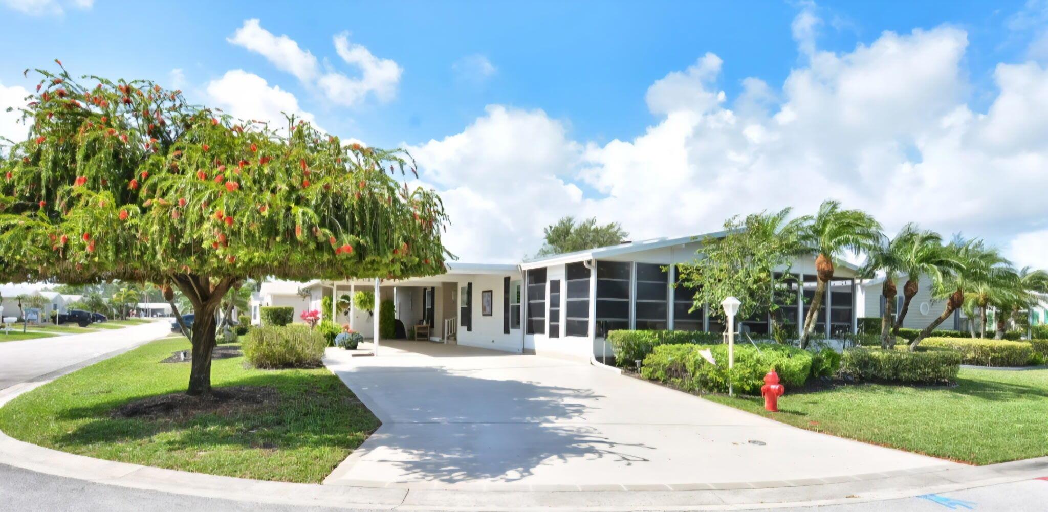 ABSOLUTELY STUNNING corner lot in the 55 plus community of Savanna Club! This home has been thoroughly renovated with extreme care. Brand new granite countertops, LG appliances, plantation shutters, AC Blue Light system, 2 sump pumps, the enclosed porch is HUGE! Laundry is off the kitchen and the shed in the carport is approximately 15X10 and has electric. MOVE IN READY! Imagine yourself this winter sitting in the patio watching the sunset, drinking coffee or entertaining friends. YOU CAN HAVE IT ALL!
