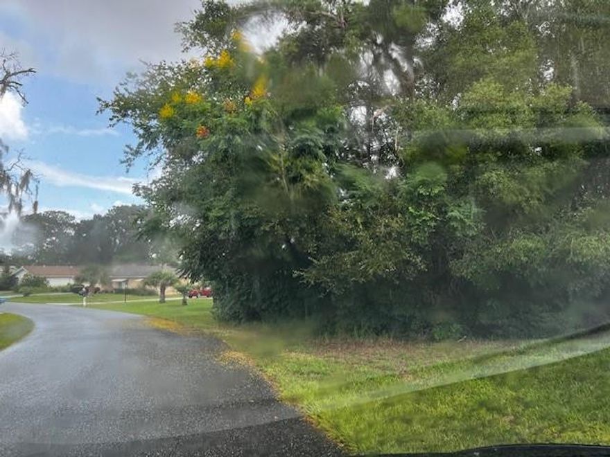 Large lot in quiet neighborhood of Silver Springs Shores. Short drive to all shopping and facilities.