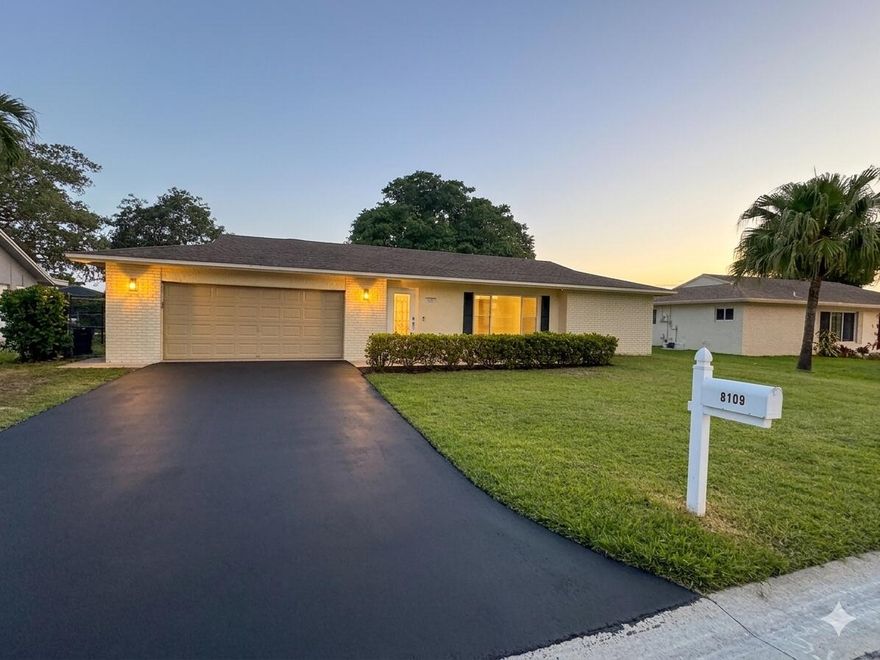 *Seller preferred lender credit up to $3,188 available* Built like a tank and ready to impress, this Tamarac home offers solid CBS construction with full hurricane-impact windows and doors - including the garage - and a fire-rated kitchen entry for added peace of mind. Inside, enjoy nearly 2,000 sq ft with a flexible layout and space to easily add a bedroom or office. The updated kitchen is move-in ready, and the AC runs ice cold. Step out to a large fenced yard with privacy shrubs, perfect for relaxing or entertaining. Plus, a relaxed HOA keeps things simple. Minutes from Amerant Arena, Sawgrass Mills, and major highways, this home truly delivers options HOA is low yet offers a lot! TWO community pools, one is heated.  Game room, volleyball, a renovated clubhouse with a dance floor, full kitchen and more!