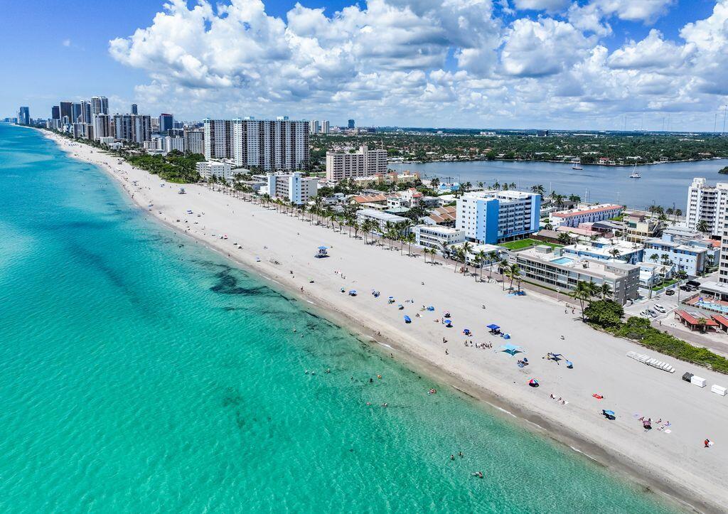 Photo of 201 Van Buren Street #205, Hollywood, FL 33019 (MLS # B26043729)