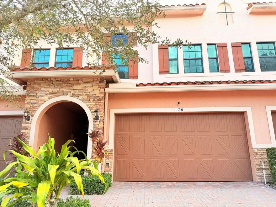 Beautiful townhouse, like new, located in the gated community of The Cove at Lago Mar in Plantation. This 3-bed, 2.5-bath home features tile flooring throughout the first floor and hardwood flooring on the stairs and second level. The gourmet kitchen offers granite countertops, stainless steel appliances, wood cabinetry, and a spacious walk-in pantry. The primary suite includes a double-sink vanity and a generous walk-in closet. Community amenities include a sparkling pool and well-maintained common areas. Ideally situated between Flamingo Rd and Broward Blvd, just minutes from Sawgrass Mills Mall, top-rated schools, and major highways.