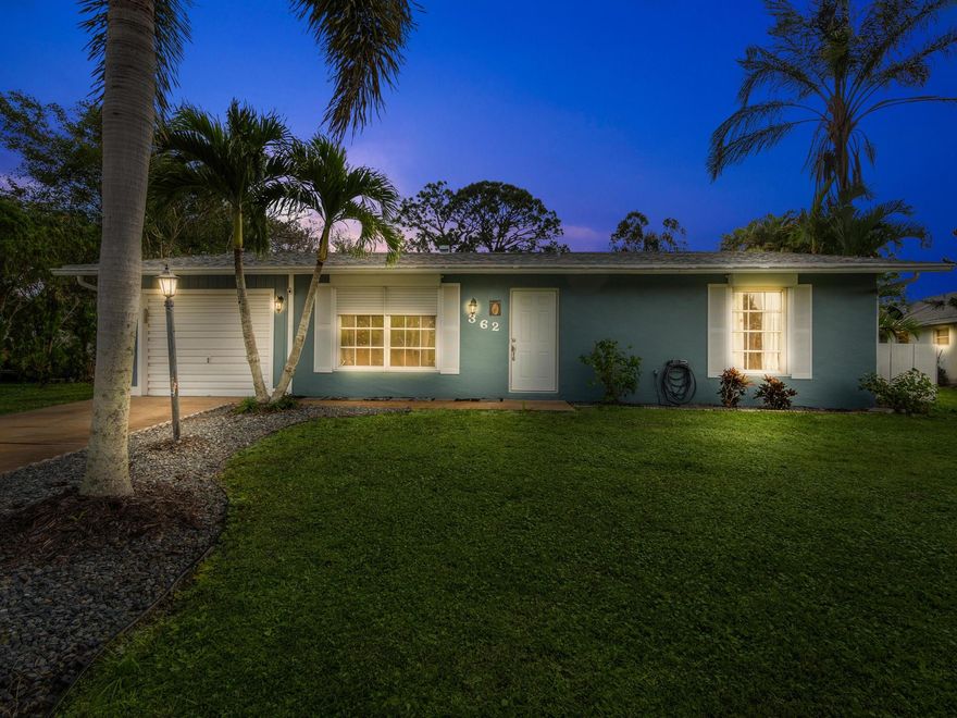 Fabulous, well maintained, pool home on a quiet cul-de-sac in River Park. Don't miss this charming 3 bedroom, 2 full bath, 1 car garage home which is priced to sell! 
The open floor plan, filled with plenty of natural light, has a kitchen that steps into the Florida room,  which flows beautifully into the screened-in pool /deck. The ideal setting for entertaining! 
Newer roof (2021), AC and pool pump.
Large backyard with a spacious shed and fruit trees.  Garage with great cabinet space.
Best of all:  No HOA fees or restrictions! 
Great location in the heart of Port Saint Lucie, West of US 1. Close to shopping and restaurants and 30 minutes from Jensen Beach. 
Sold AS IS.