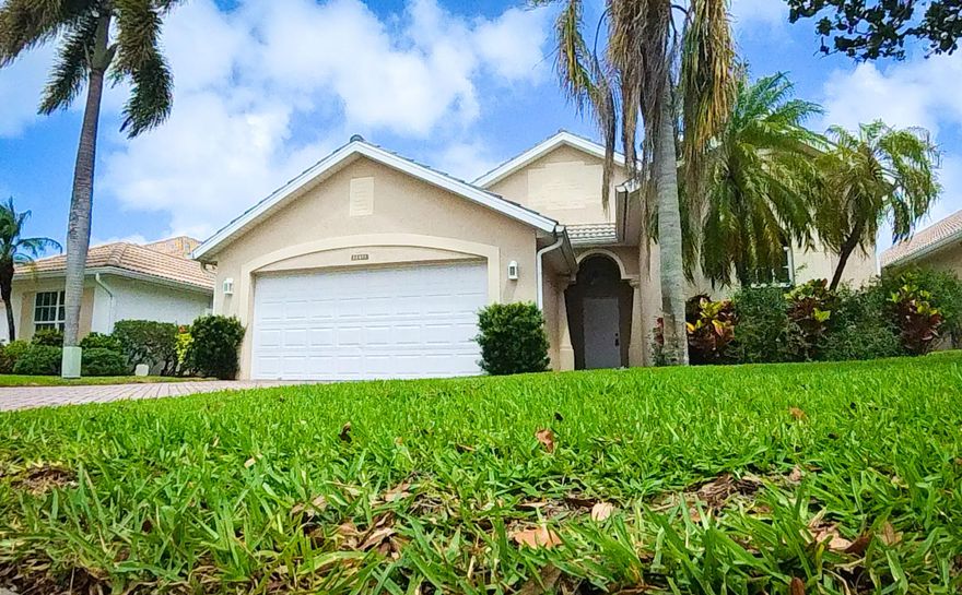 Welcome to The Cottages of Hobe Sound, a gated community in Hobe Sound. This 4-bedroom, 4-bath courtyard-style home, including a detached guest suite, features a private screened lanai with a pool at the center, creating an indoor-outdoor Florida lifestyle.  The layout includes a detached guest suite with a full bath, ideal for guests, extended living, or a home office, along with a main residence offering three bedrooms and three bathrooms. A rear patio overlooks a natural preserve, providing privacy and a peaceful setting.  With approximately 2,278 square feet of living space, the home has been maintained in original condition and offers an opportunity for buyers to renovate, customize, or update to their preferences. Conveniently located near major roadways and in close proximity to Hobe Sound Public Beach, Blowing Rocks Preserve, and Peck Lake Park.
