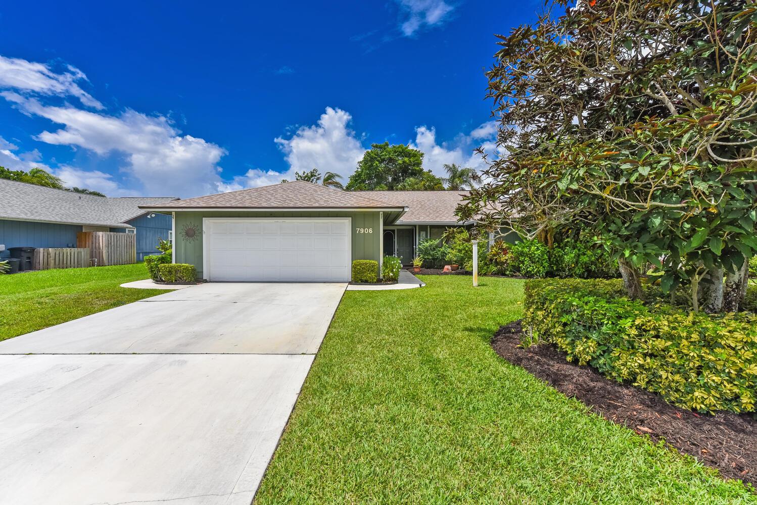 This spacious 3-bedroom, 2-bathroom home with a 2-car garage is nestled in the highly sought-after community of Heritage Ridge. Designed for comfort and convenience, this clean and bright home features tile flooring throughout, a freshly painted interior, and an updated kitchen--making it truly move-in ready. Enjoy your mornings on the oversized screened-in porch, sipping coffee while listening to birdsong and soaking in the peaceful surroundings. Located in a quiet, well-maintained neighborhood, you'll love the lifestyle that Heritage Ridge offers--including a sparkling community pool, tennis courts, and no-equity access to the golf course. All of this just minutes from beautiful beaches, fantastic restaurants, and everything the Treasure Coast has to offer. LOW HOA!