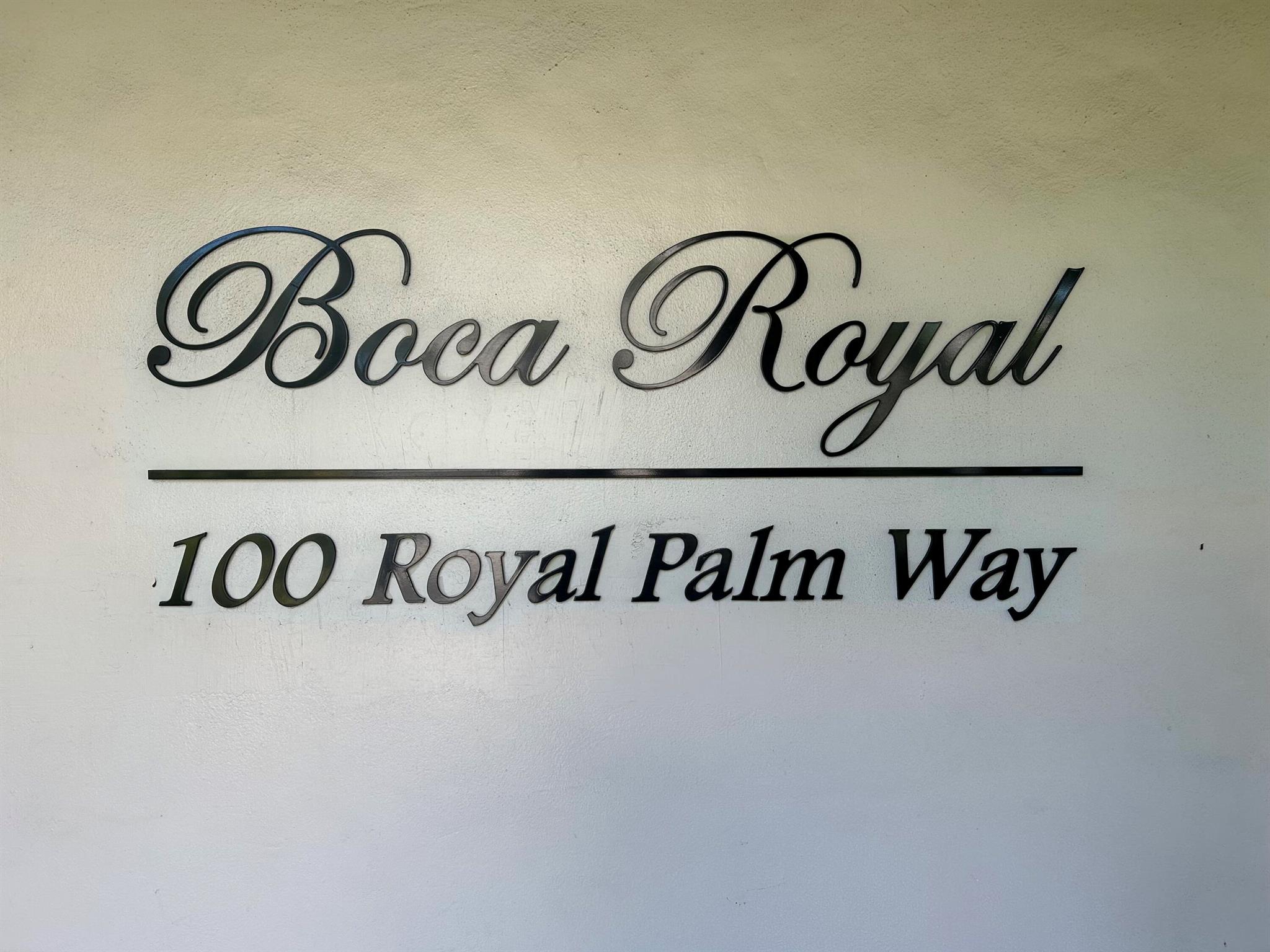 100 Royal Palm Way 107