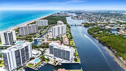 Tiny photo for 4750 S Ocean Boulevard #906, Highland Beach, FL 33487 (MLS # B26030383)