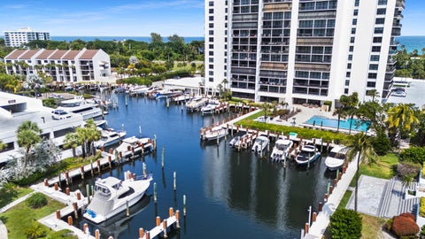Tiny photo for 4750 S Ocean Boulevard #906, Highland Beach, FL 33487 (MLS # B26030383)