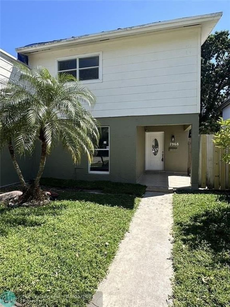 Seller is motivated and recently reduced for immediate interest. Fee-simple 3-bedroom, 2-bath townhome in North Lauderdale Village with NO HOA or maintenance fees—an exceptional opportunity for both homeowners and investors. This spacious two-story residence offers 1,486 sq ft with an open living and dining layout, updated kitchen with stainless steel appliances, and tile and wood flooring throughout. A first-floor bedroom and full bath provide flexibility for guests, home office, or multigenerational living. Upstairs features generously sized bedrooms, including a primary suite with two walk-in closets. Enjoy a private fenced patio, impact windows, and ample parking with 2+ spaces. Currently tenant-occupied, offering immediate income potential or a great option for future owner-occupant.