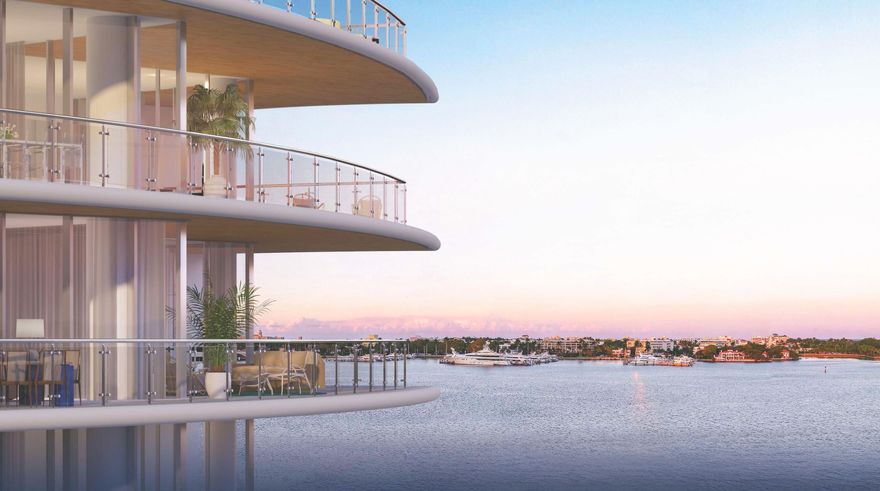 MAJOR PRICE REDUCTION! 20TH Floor! The Lowest Price in the Building. Seller wants it SOLD! Brand New Waterfront! The ONLY residence in the building to have TWO separate full baths each finished with Taj Mahal stone in the primary bedroom. Experience sweeping views of Palm Beach, the Intracoastal, and the Atlantic Ocean from Residence 2002 at Forte on Flagler. This NEW custom flow-through residence offers 4,440 sq ft of refined living with floor-to-ceiling windows and an expansive wrap-around terrace that creates seamless indoor-outdoor living. The spacious main living area features an open floor plan and a custom wet bar; an elegant focal point designed for effortless entertaining. The gourmet kitchen showcases premium appliances, a sculptural island, and custom cabinetry. Three additional en-suite bedrooms provide comfort and flexibility for guests, work, or wellness. Forte on Flagler delivers full-service luxury, including 24-hour concierge and valet, a resort-style 75' waterfront pool and heated spa, a wellness and fitness center, golf simulator, private dining spaces, guest suites, house cars, and curated resident services. A rare opportunity to own a high-floor residence in one of West Palm Beach's most prestigious new waterfront addresses. Just minutes from PB Island, PBI, I-95, Rosemary Square, Worth Ave, and Royal Poinciana.