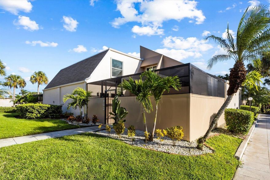 Looking for a peaceful place to call home? This beautifully updated 3 bedroom 2 bathroom villa located in Tarpon Bay Villas in the Sandpiper Bay area has everything you need. Modern upgrades, natural surroundings, and a calm vibe. Enjoy quiet mornings with the sound of birds, sunsets on your private patio, and easy access to beaches, shopping, and restaurants.