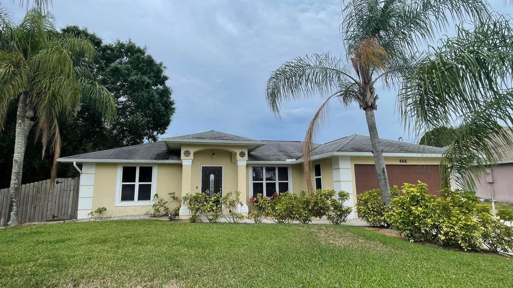 Photo of 466 SW Jeanne Avenue, Port Saint Lucie, FL 34953 (MLS # R10803534)
