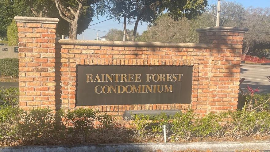 Ground floor end unit with windows on three sides and only one neighbor next door.  Impact windows/doors.  Flooring is laminate and tile throughout.  Large screen enclosed back patio.  Washer/dryer inside unit.  Walk in closet.  Move in ready.  Clubhouse plus the Community pool is heated.  Two assigned parking spots.  One pet is allowed up to 15#.  Easy to show.