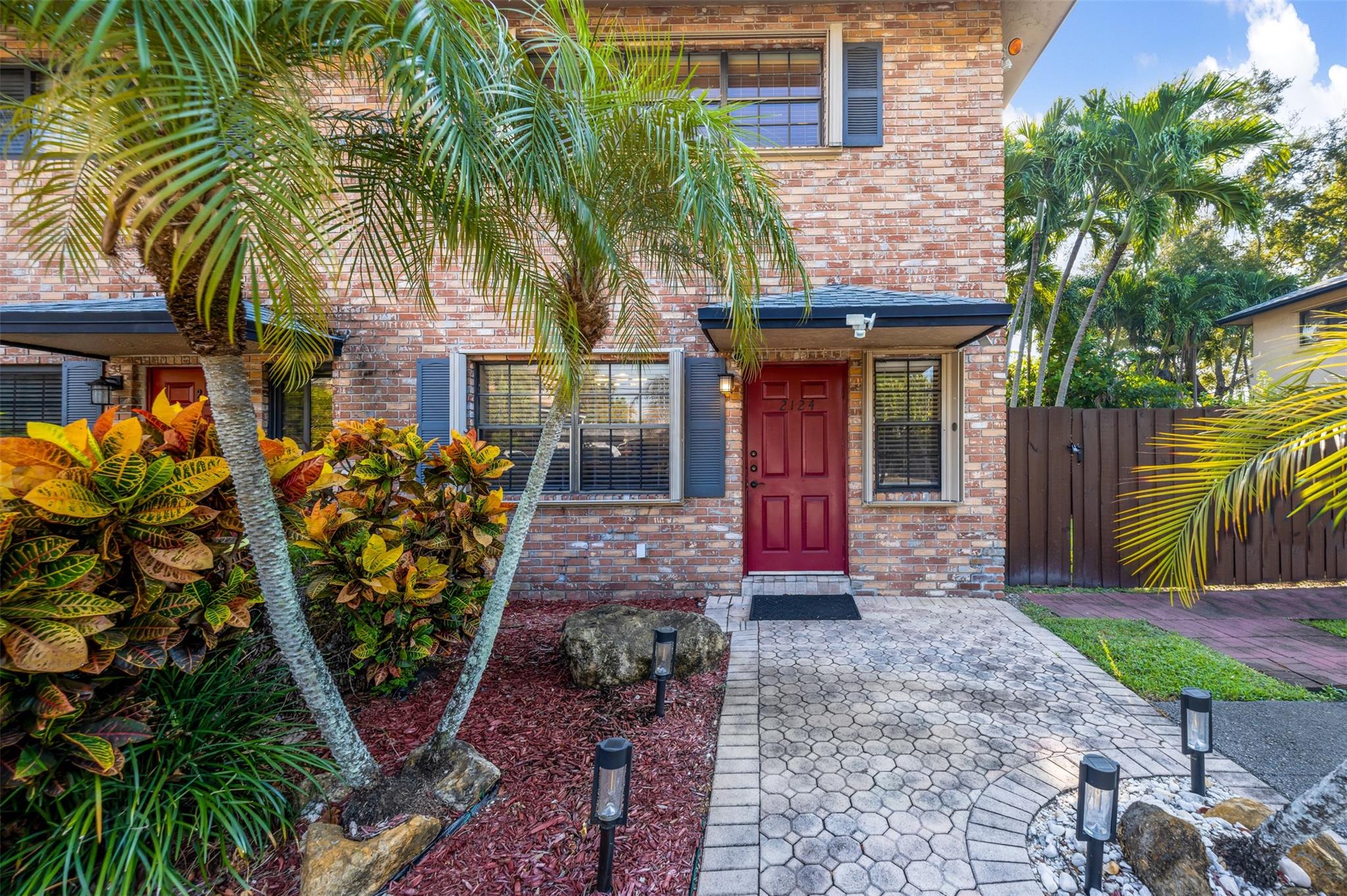 “This gorgeous townhome offers a truly unique lifestyle, featuring a private enclosed patio with jacuzzi and a beautifully landscaped garden with room for a pool — the perfect setting for relaxation and tranquility. The unit enjoys a secluded position within the complex, providing privacy while remaining shielded from street noise. Ideally located in the heart of Wilton Manors, you’ll be just steps away from coffee shops, restaurants, and all the vibrant businesses the area has to offer.”