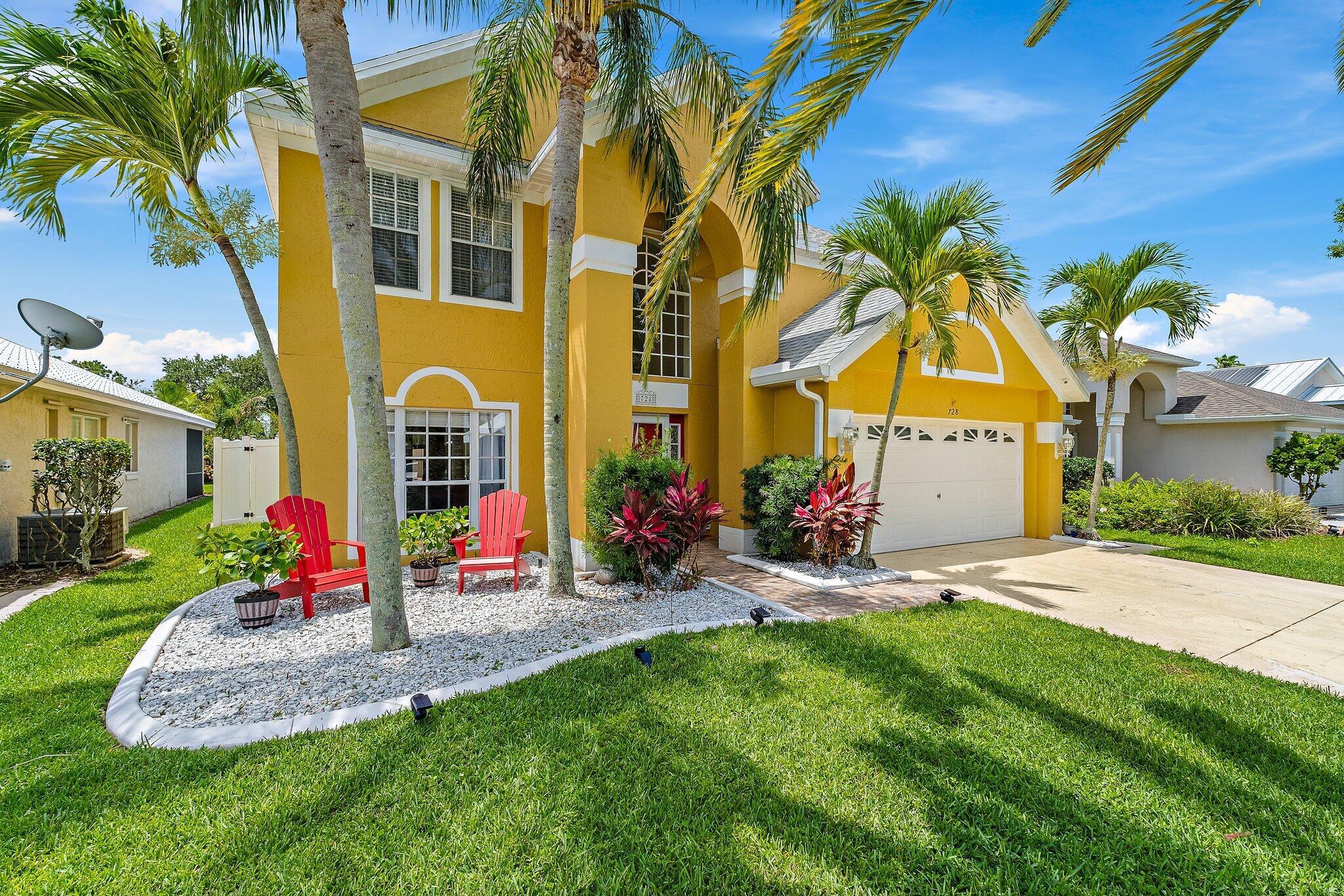 Beautifully upgraded 4 Bedroom, 2.5 Bath Pool Home in the highly desirable community of Windemere in Jensen Beach! Major updates include New Roof (2024), New Hot Water Heater (2021), Updated Kitchen & Baths. Brand New Pool & Spa! Interior features Luxury Vinyl Flooring thru-out, Granite Kitchen w/updated S/S appliances, New Ceiling Fans, Crown Molding & More! Step inside this well-appointed 2 Story Home w/Living & Dining Area, Kitchen open to patio & Family Room with Fireplace. Enjoy outdoor living at its very best with a NEW Saltwater Custom Pool & Spa, Brick Paver Patio & Fully Fenced Rear Yard. The Covered & Screened Lanai is the perfect place to Entertain. Gorgeous natural light as you enter the home w/ palladium window & beautiful staircase. On the 2nd level there is a large primary
