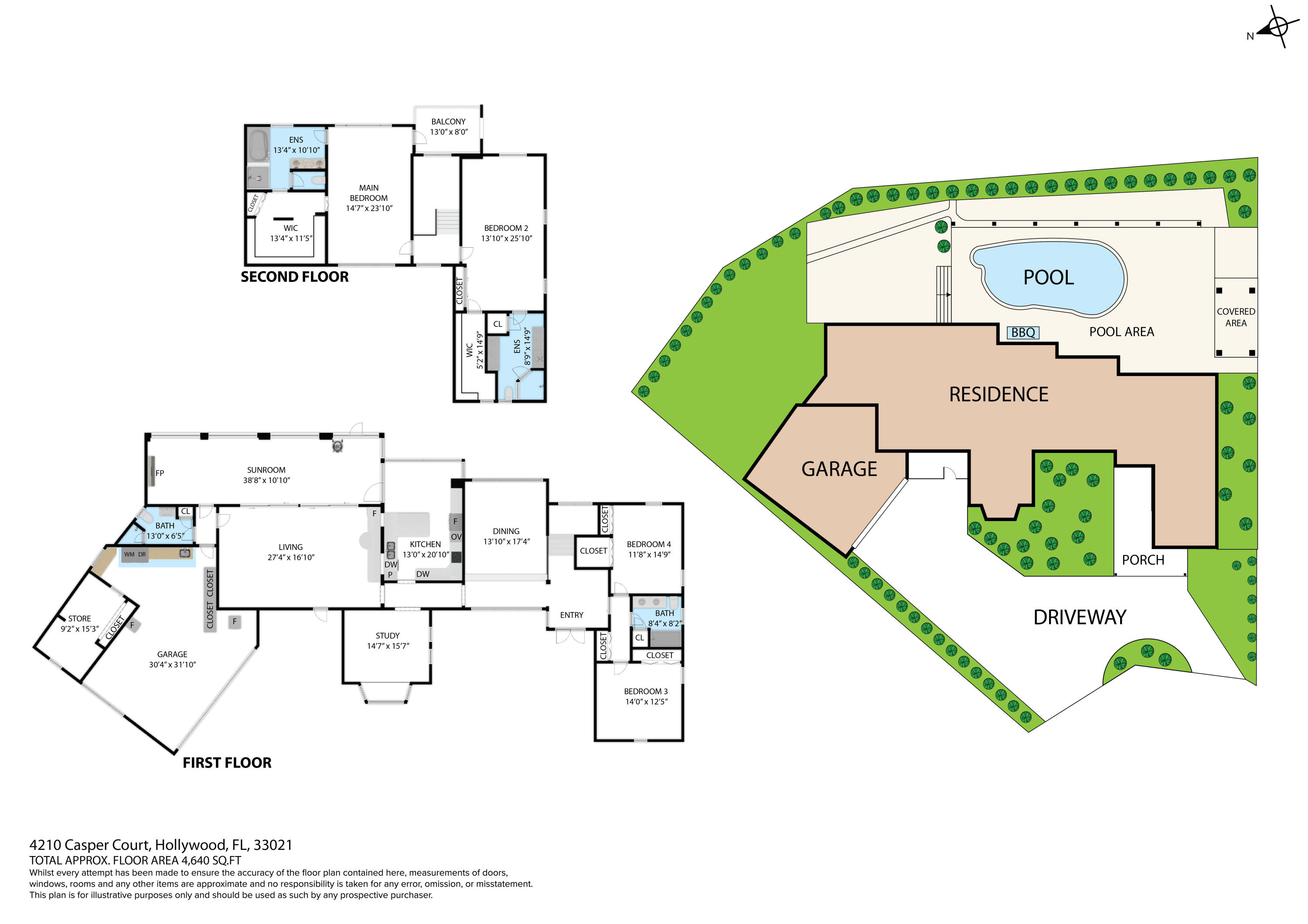 HOLLYWOOD HILLS NORTH SEC ONE - Residential Lease