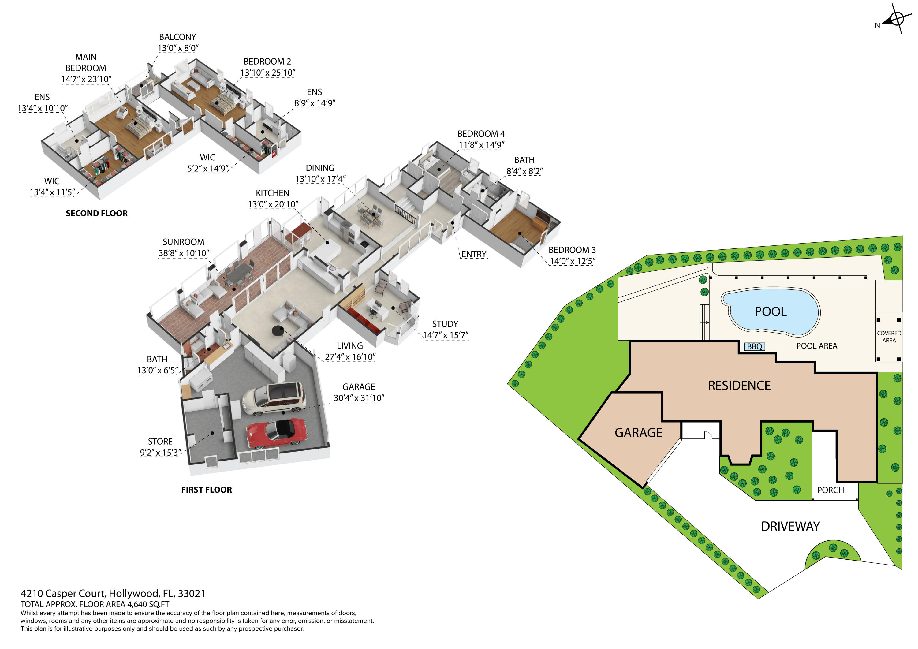 HOLLYWOOD HILLS NORTH SEC ONE - Residential Lease
